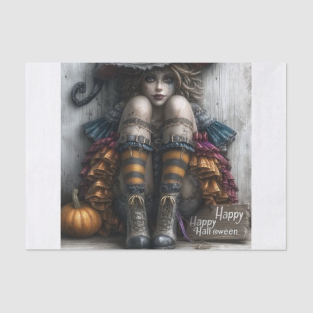 Halloween Lyfe1 Tissue Paper (Front)