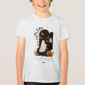 Halloween Magic Door – Spooky Night Tri-Blend Shirt