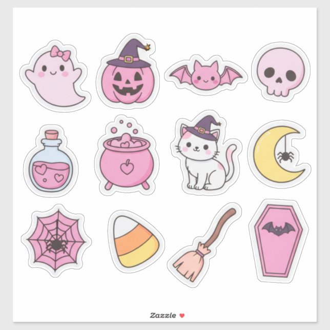 Halloween Magic Sticker Pack (Sheet)