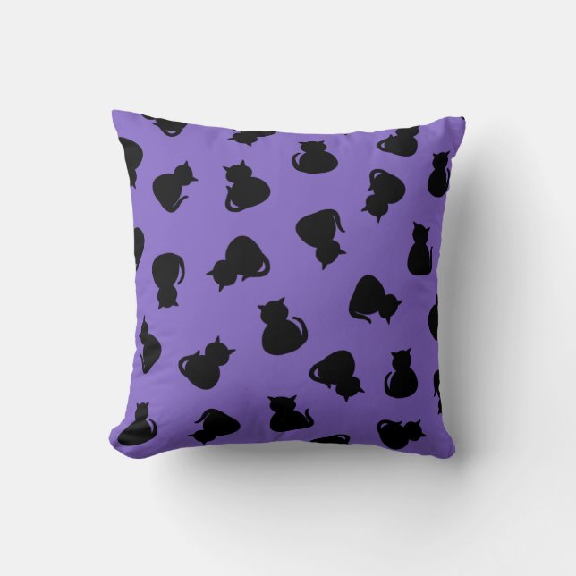 Halloween Magic Throw Pillow (Front)