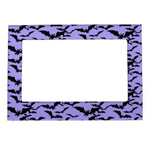 Halloween Magnet Picture Frame-Bats