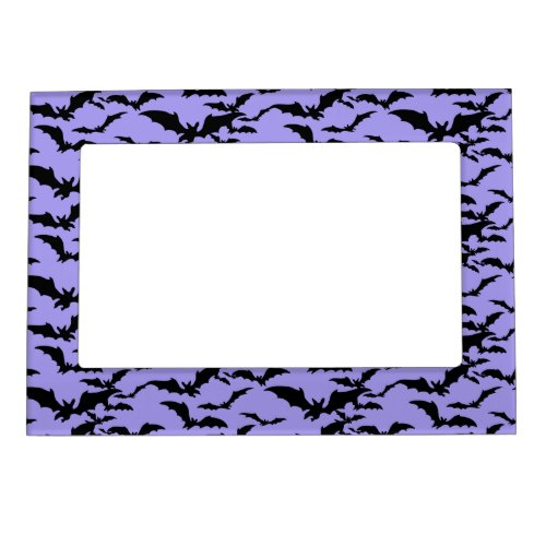 Halloween Magnet Picture Frame_Bats