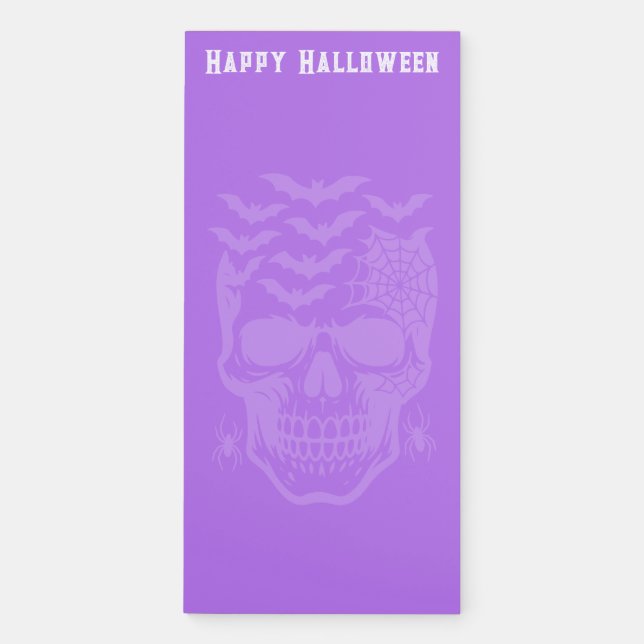 Halloween  magnetic notepad (Front)