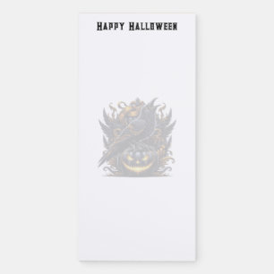 Halloween  magnetic notepad