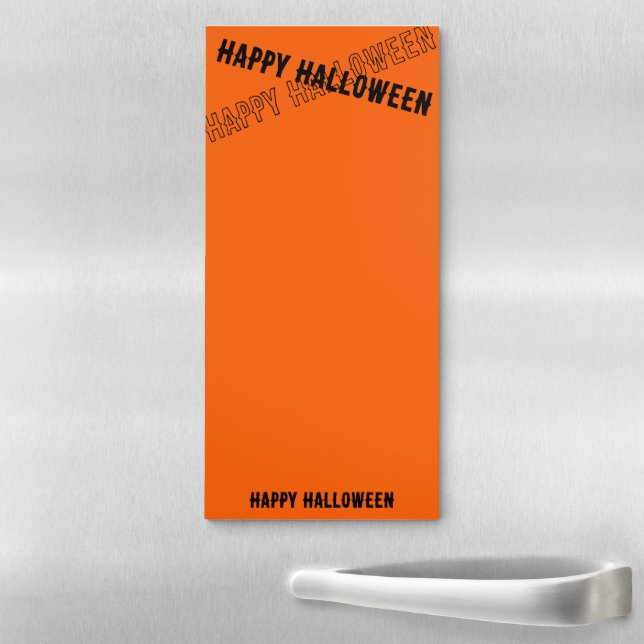 Halloween  magnetic notepad (In Situ)