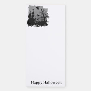 Halloween  magnetic notepad