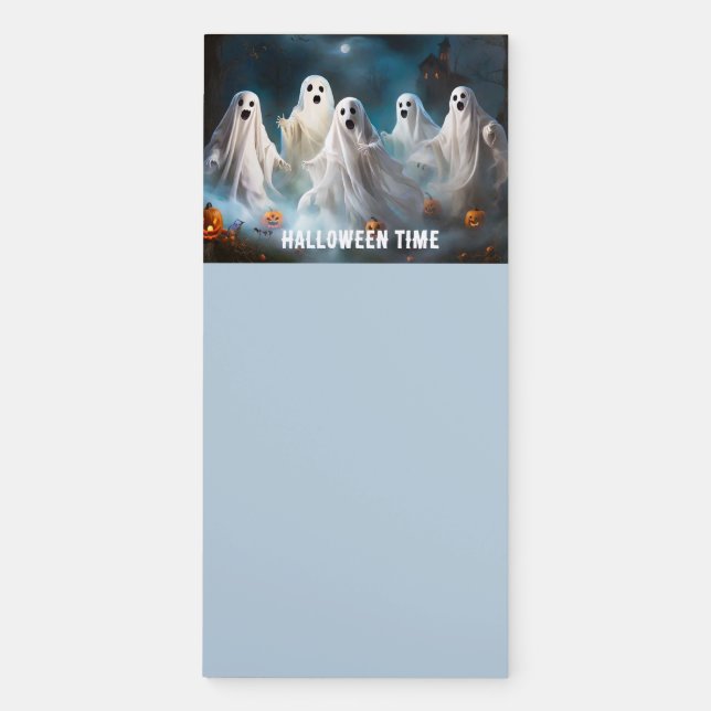Halloween  magnetic notepad (Front)
