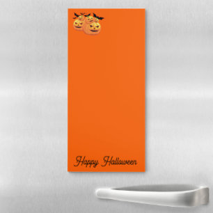 Halloween magnetic notepad