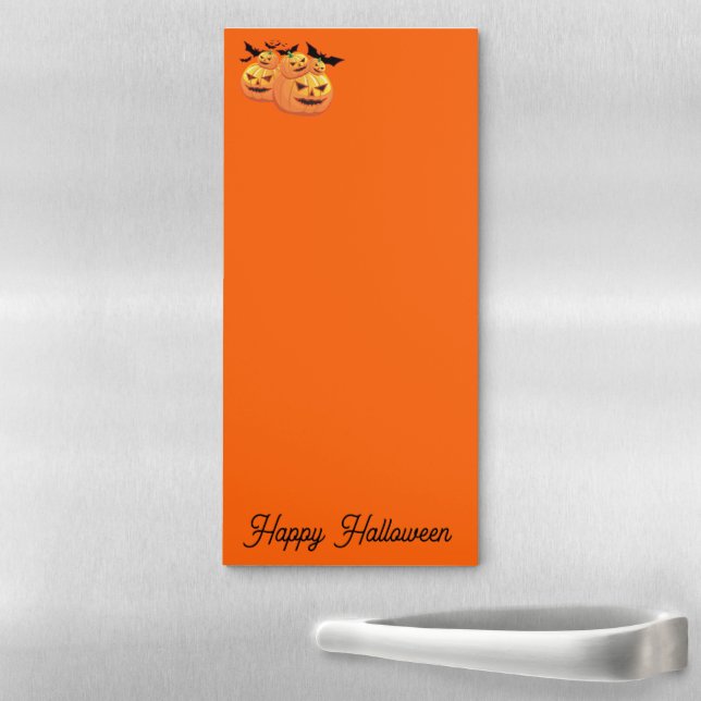 Halloween  magnetic notepad (In Situ)