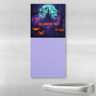 Halloween magnetic notepad