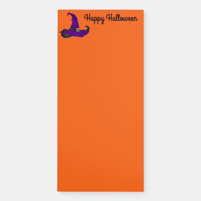 Halloween Magnetic Notepad (Front)