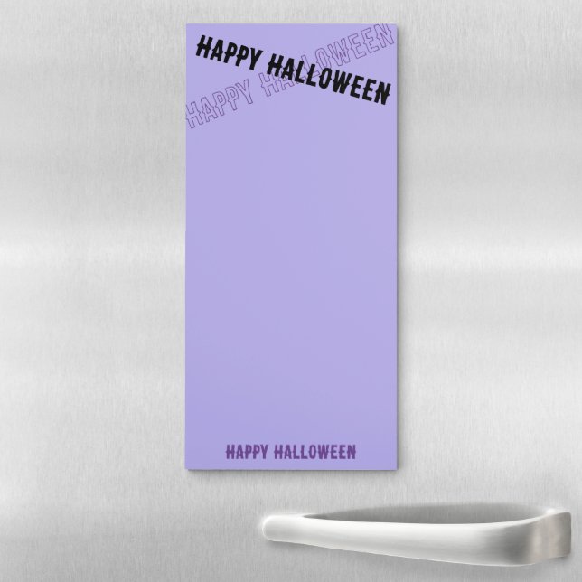 Halloween  magnetic notepad (In Situ)