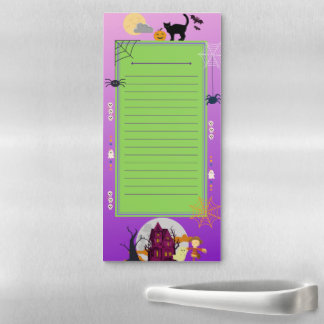 Halloween Magnetic Notepad