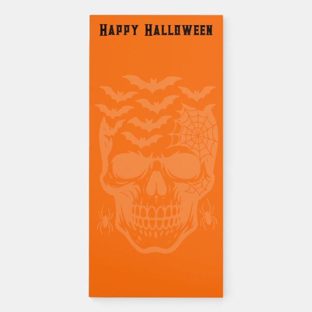 Halloween  magnetic notepad (Front)