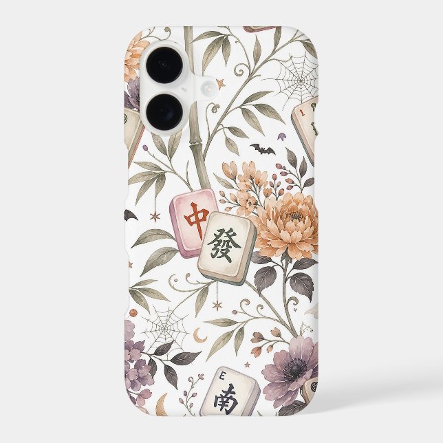 Halloween Mahjong iPhone Case (Back)