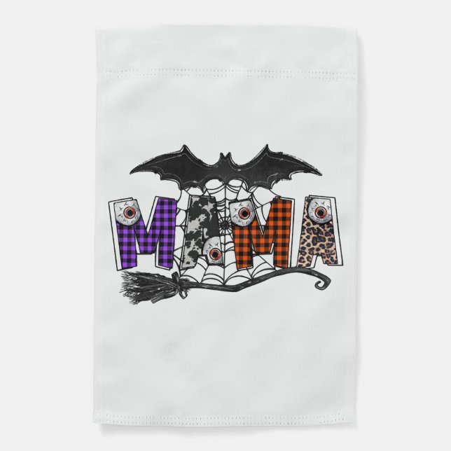 Halloween Mama Garden Flag (Front)