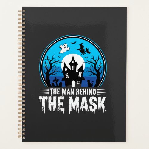 Halloween Man Behind the Mask Haunted House Planner