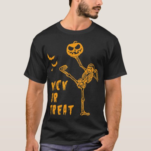 Halloween martial art  Taekwondo Karate kungfu T_Shirt