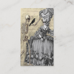 Halloween Masquerade Ball Business Card