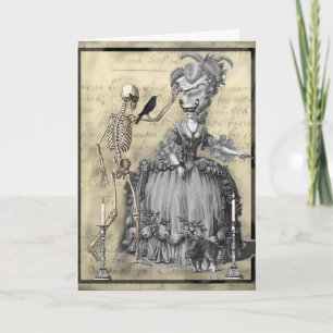 Halloween Masquerade Ball Card