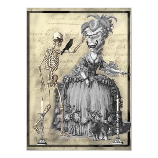 Halloween Masquerade Ball Card