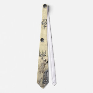 Halloween Masquerade Ball Neck Tie