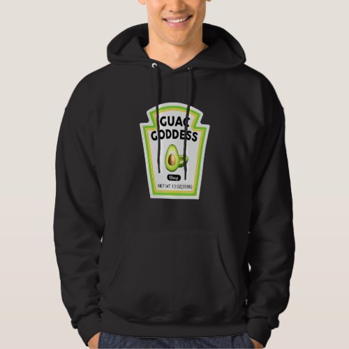 Halloween Matching Costume Guacamole Goddess Bottl Hoodie