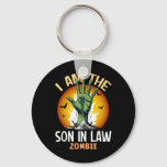 Halloween Matching Son In Law Zombie Costume  Keychain