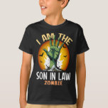 Halloween Matching Son In Law Zombie Costume  T-Shirt