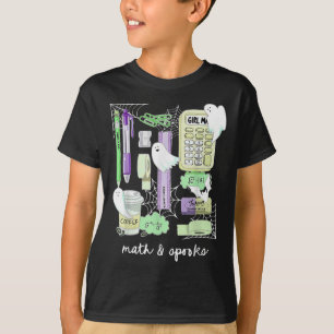 Halloween Math Teacher Ghosts Trig Or Treat Studen T-Shirt