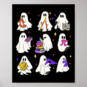 Halloween Math Teacher Poster