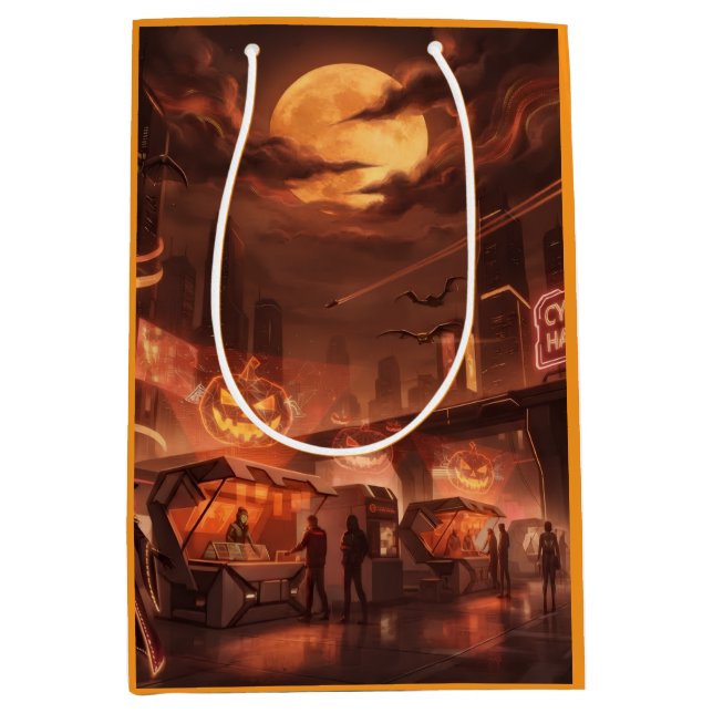Halloween  medium gift bag (Front)