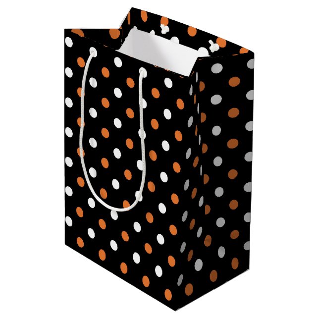 Halloween Medium Gift Bag (Back Angled)