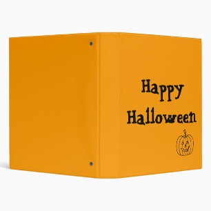 Halloween Memory Book Binder