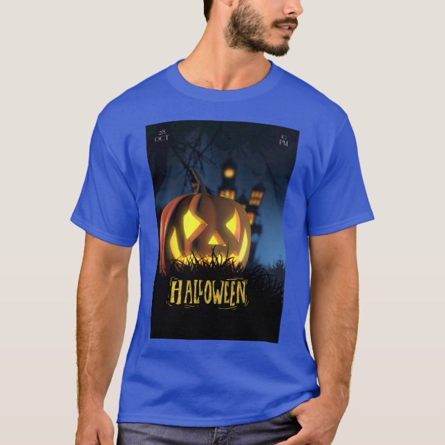Halloween  men T-Shirt (Front)