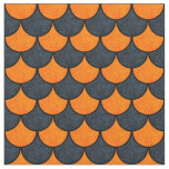 Halloween Mermaid Scales Pattern Fabric
