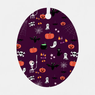 Halloween Metal Ornament