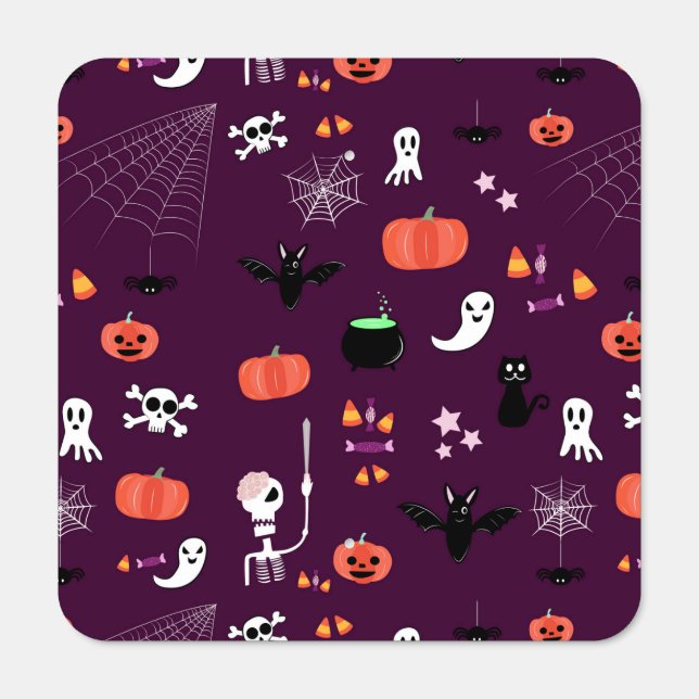 Halloween Metal Sign (Front)