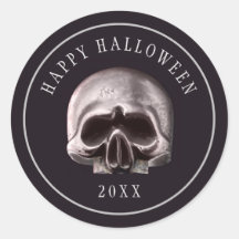Halloween Metal Skull Custom