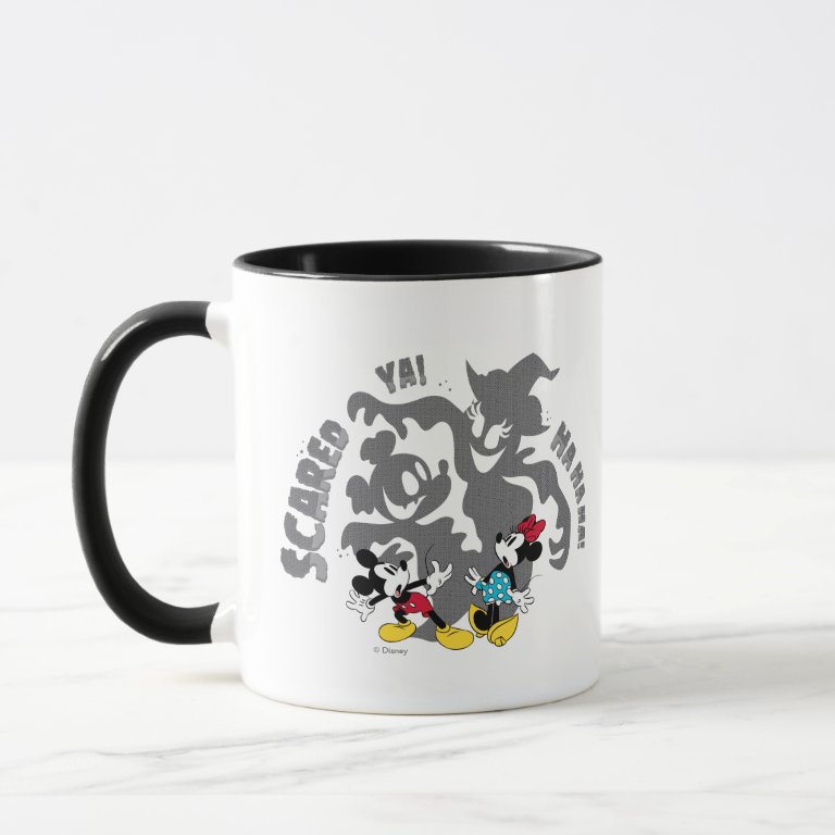 Halloween Mickey and Minnie - Scared Ya! Mug