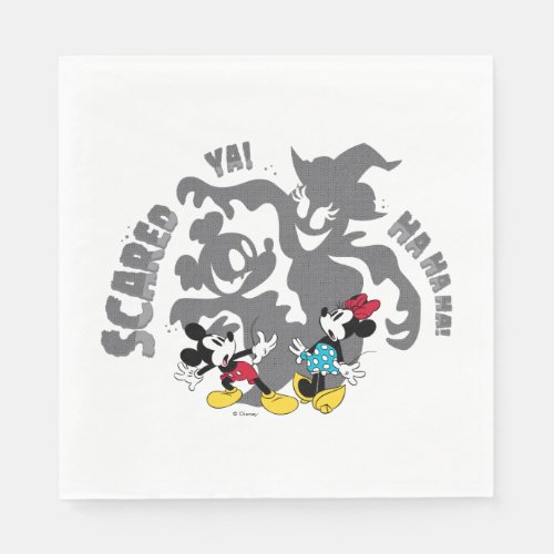 Halloween Mickey and Minnie - Scared Ya! Napkins