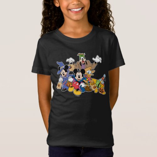 Halloween Mickey  Friends T_Shirt