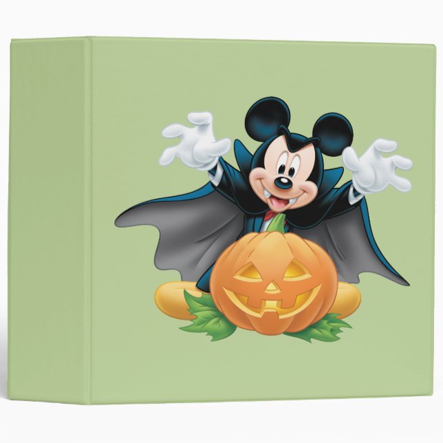 Halloween Mickey Mouse 1 Binder (Front/Spine)