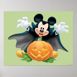 Halloween Mickey Mouse 1 Poster