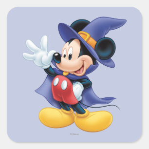 Halloween Mickey Mouse 2 Square Sticker