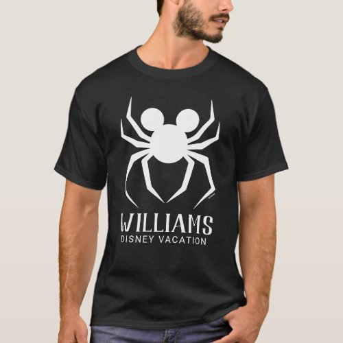 Halloween Mickey Mouse Spider  Family Vacation T_Shirt