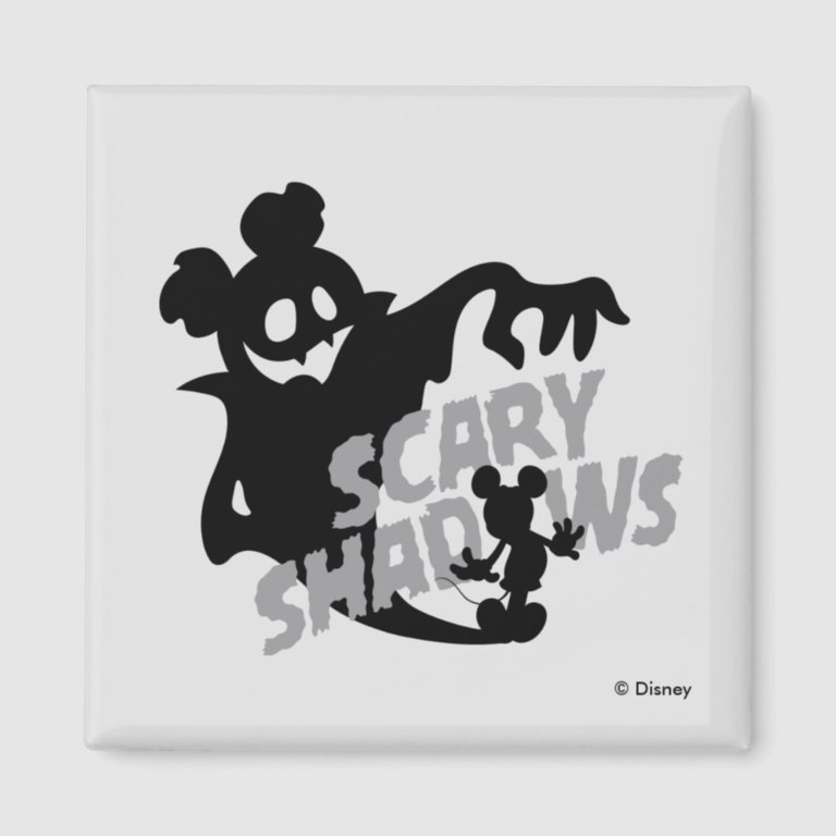 Halloween Mickey - Scary Shadows Magnet