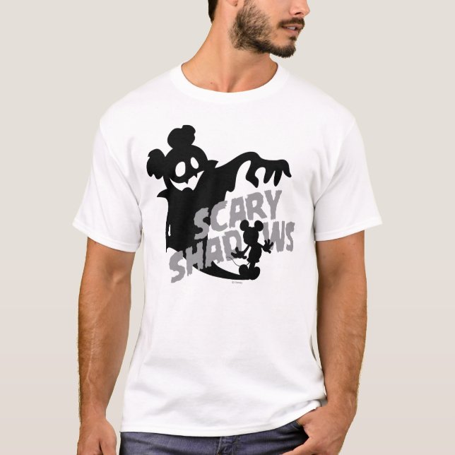 Halloween Mickey - Scary Shadows T-Shirt (Front)