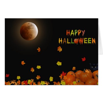 Halloween Midnight Glow Card