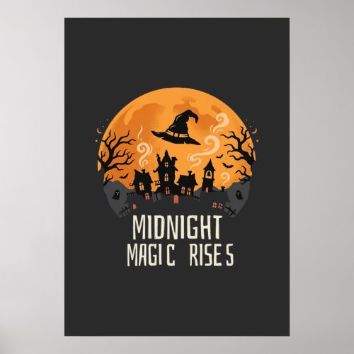 Halloween Midnight Magic Poster